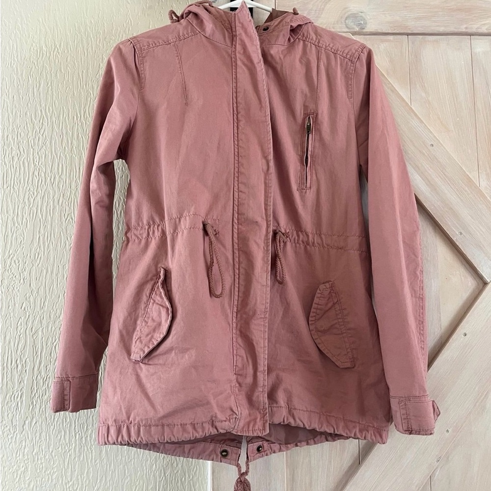 Ambiance Dusty Pink Utility Jacket